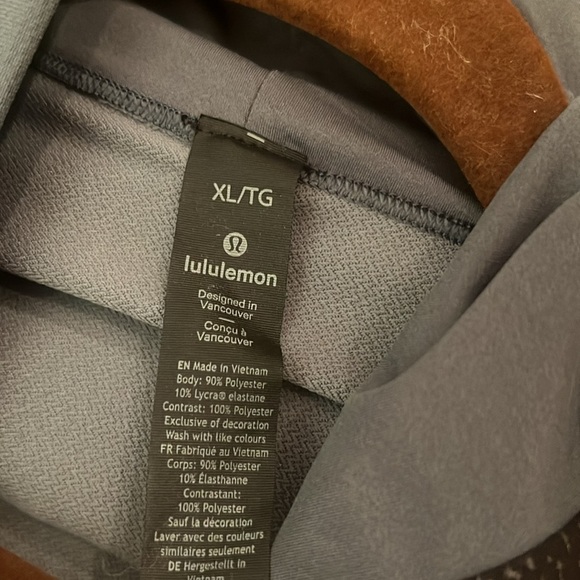 Lululemon Men’s Lost In The Hustle Hoodie Sea Steel - Picture 8 of 8